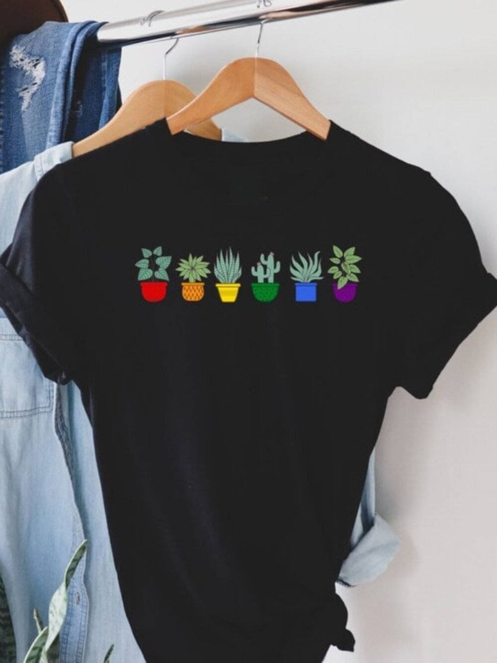 Plant LGBTQ Pride Shirt, Cute Pride T-Shirt, Gay Shirt Gift